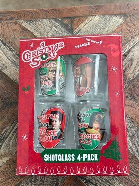 ICup A Christmas Story Shot Glasses - Set of 4